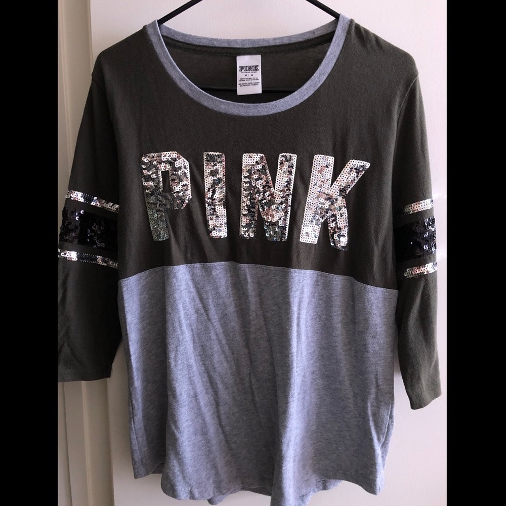PINK sparkly top